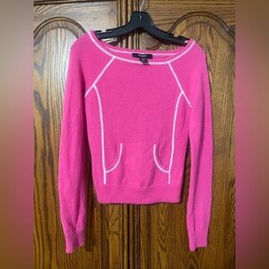 Express Pink Crew Neck Sweater